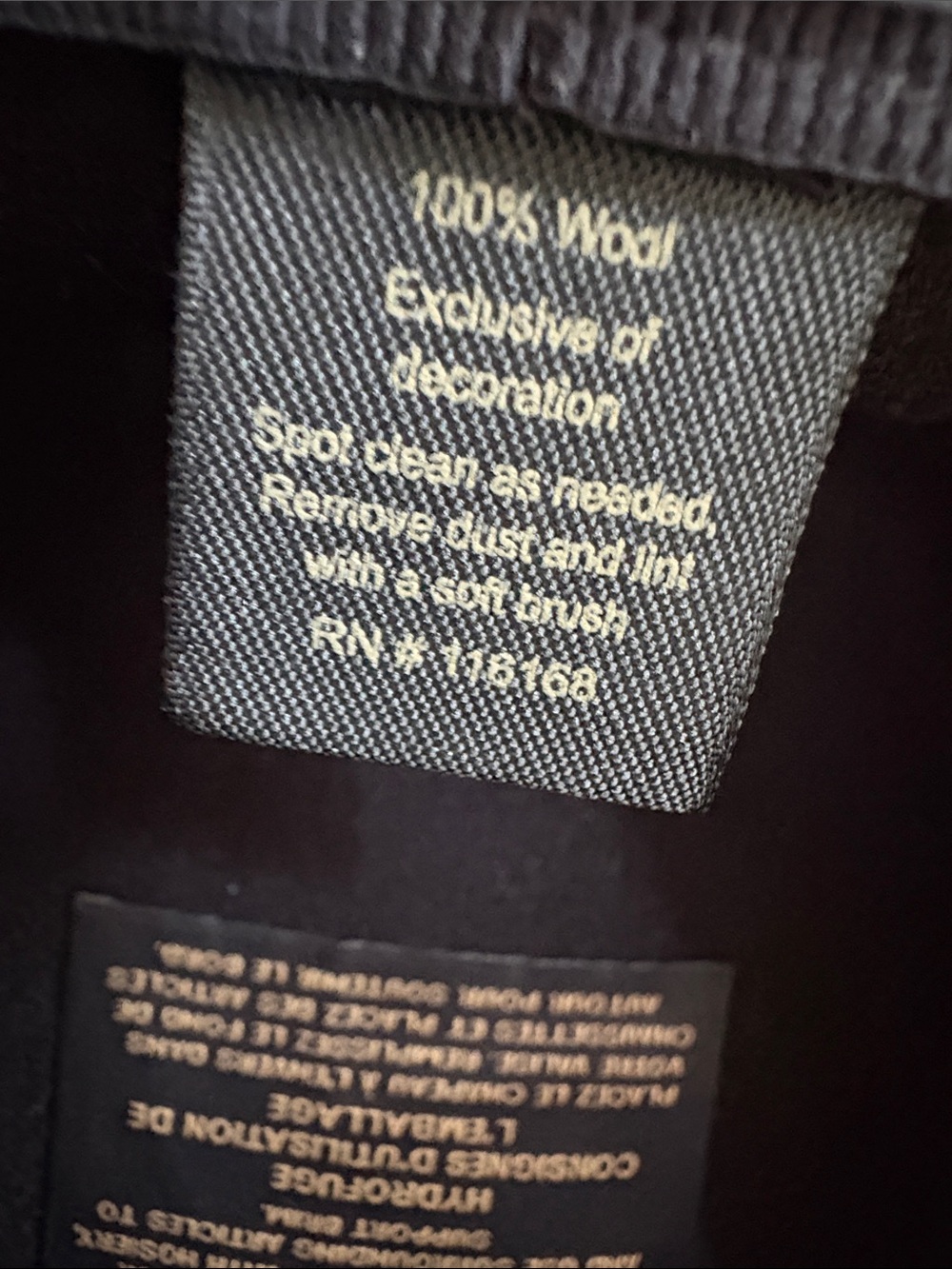Eric Javits New York Black 100% Wool Water Repellent Newsboy Cap One Size - Picture 6 of 13